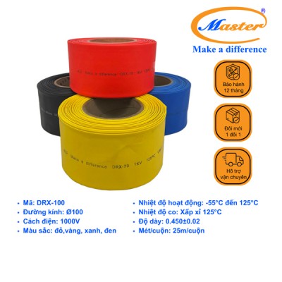 Ống Co Nhiệt Hạ Thế DRX100 Master