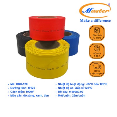 Ống Co Nhiệt Hạ Thế DRX120 Master