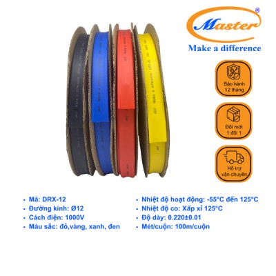 Ống Co Nhiệt Hạ Thế DRX12 Master