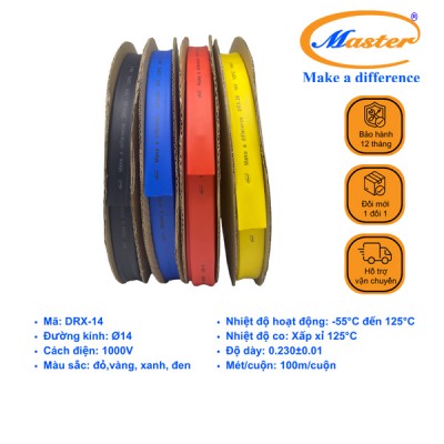Ống Co Nhiệt Hạ Thế DRX14 Master