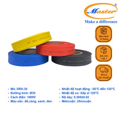 Ống Co Nhiệt Hạ Thế DRX35 Master