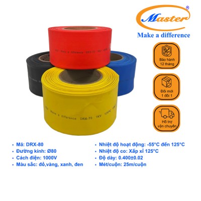 Ống Co Nhiệt Hạ Thế DRX80 Master