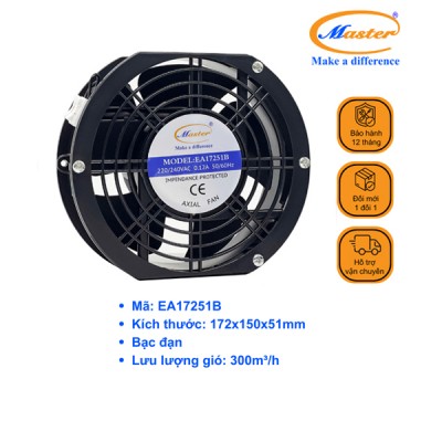 Quạt Gió Tủ Điện EA17251B Master