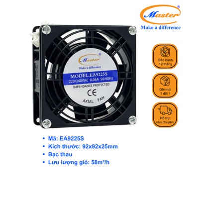 Quạt Gió Tủ Điện EA9225S Master