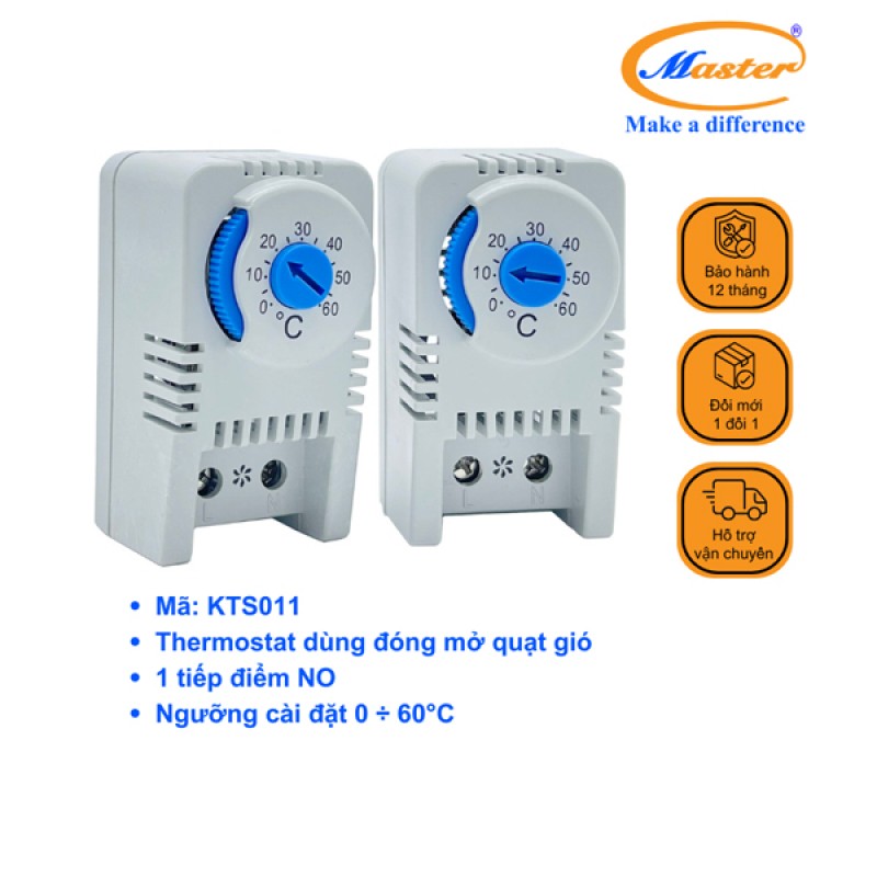 Bộ ổn nhiệt Thermostat KTS011 Master