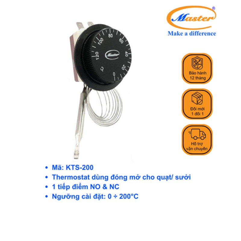 Bộ Điều Chỉnh Nhiệt KTS-200