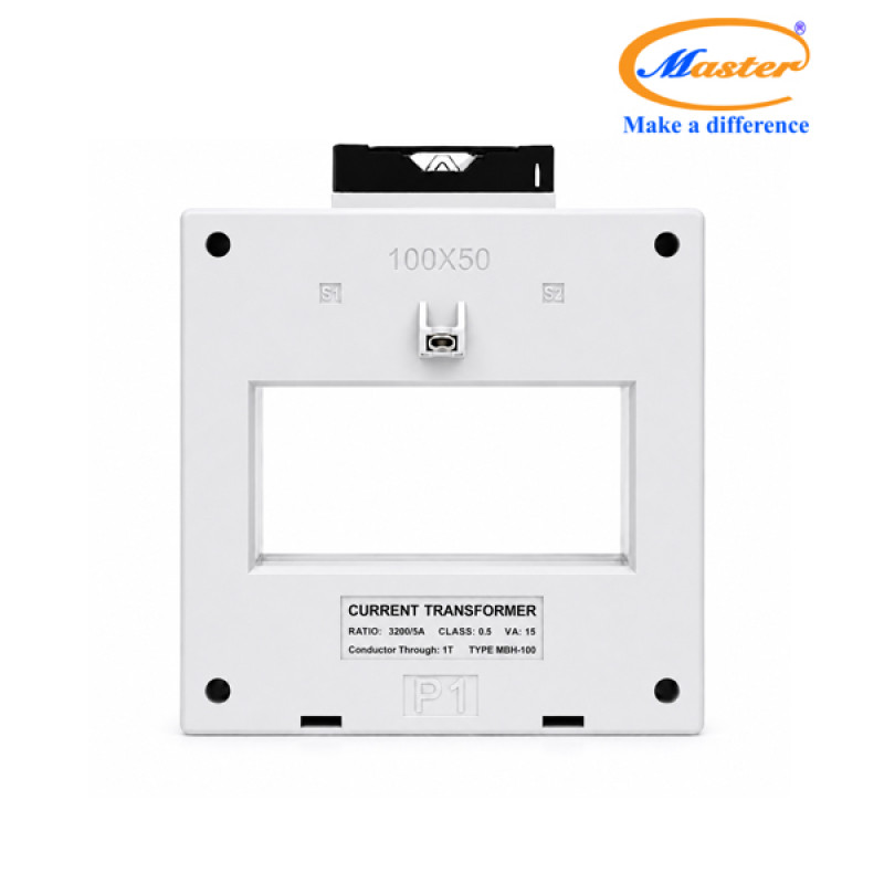Biến Dòng Đo Lường Hộp Nhựa MBH-100 3200/5A CL0.5 15VA Master
