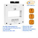 Biến Dòng Đo Lường MBH-100EX 2500/5A CL0.5 15VA Master - Loại Epoxy Vỏ Nhựa