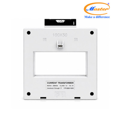 Biến Dòng Đo Lường MBH-100EX 2500/5A CL1.0 15VA Master - Loại Epoxy Vỏ Nhựa