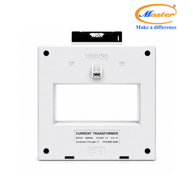 Biến Dòng Đo Lường MBH-100EX 3200/5A CL1.0 15VA Master - Loại Epoxy Vỏ Nhựa