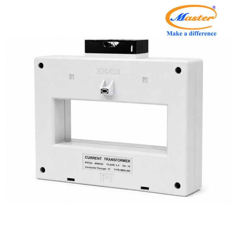 Biến Dòng Đo Lường Hộp Nhựa MBH-200 6000/5A Master