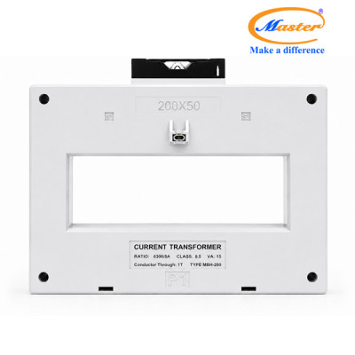Biến Dòng Đo Lường Hộp Nhựa MBH-200 6300/5A CL0.5 15VA Master
