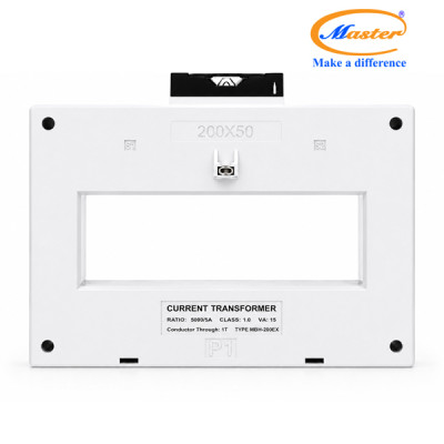 Biến Dòng Đo Lường MBH-200EX 5000/5A CL1.0 15VA Master - Loại Epoxy Vỏ Nhựa