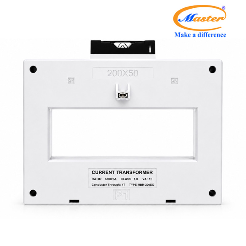Biến Dòng Đo Lường MBH-200EX 6300/5A CL1.0 15VA Master - Loại Epoxy Vỏ Nhựa