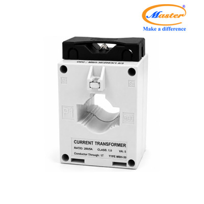 Biến Dòng Đo Lường Hộp Nhựa MBH-30 200/5A CL1.0 5VA Master