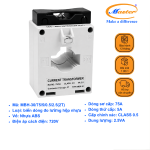 Biến Dòng Đo Lường Hộp Nhựa MBH-30 75/5A CL0.5 2.5VA Master