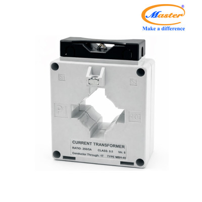 Biến Dòng Đo Lường Hộp Nhựa MBH-40 250/5A CL0.5 5VA Master