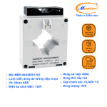 Biến Dòng Đo Lường Hộp Nhựa MBH-40 400/5A CL1.0 5VA Master