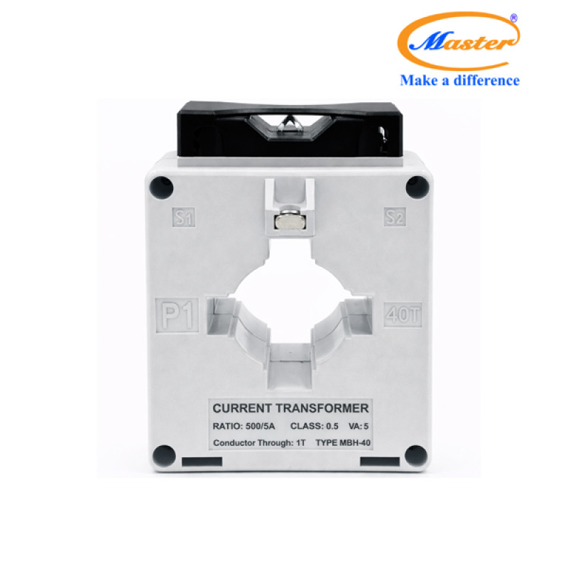 Biến Dòng Đo Lường Hộp Nhựa MBH-40 500/5A CL0.5 5VA Master