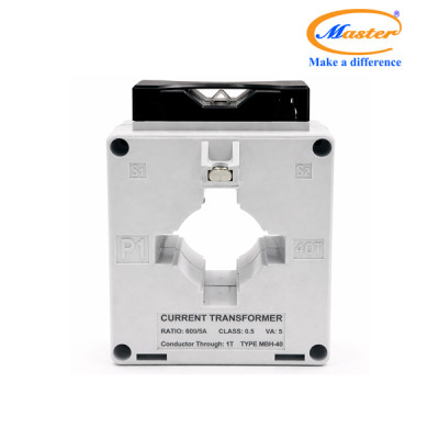 Biến Dòng Đo Lường Hộp Nhựa MBH-40 600/5A CL0.5 5VA Master