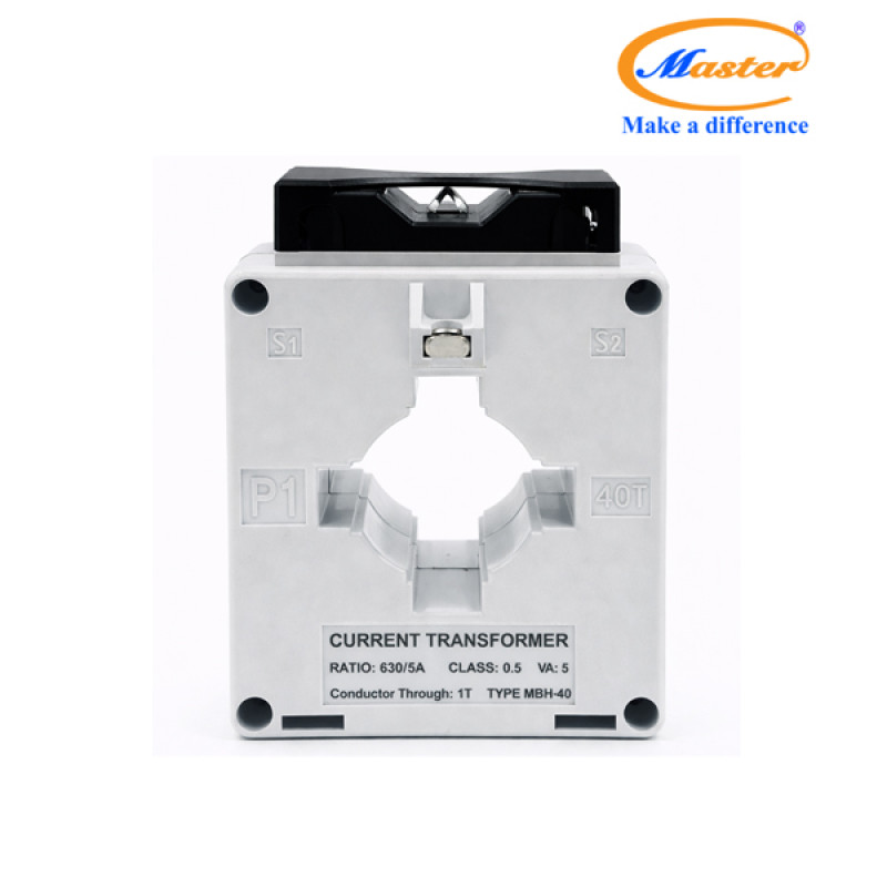 Biến Dòng Đo Lường Hộp Nhựa MBH-40 630/5A CL0.5 5VA Master