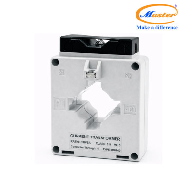 Biến Dòng Đo Lường Hộp Nhựa MBH-40 630/5A CL0.5 5VA Master