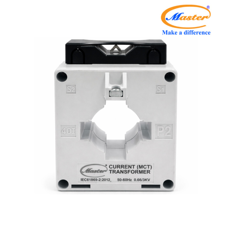 Biến Dòng Đo Lường Hộp Nhựa MBH-40 300/5A CL0.5 5VA Master