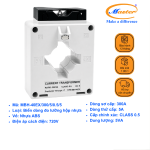 Biến Dòng Đo Lường MBH-40EX 300/5A CL0.5 5VA Master - Loại Epoxy Vỏ Nhựa