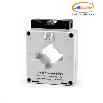Biến Dòng Đo Lường MBH-40EX 400/5A CL1.0 5VA Master - Loại Epoxy Vỏ Nhựa