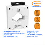 Biến Dòng Đo Lường MBH-60EX 1000/5A CL0.5 15VA Master - Loại Epoxy Vỏ Nhựa