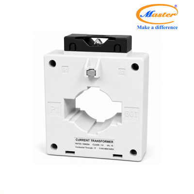 Biến Dòng Đo Lường MBH-60EX 1000/5A CL1.0 15VA Master - Loại Epoxy Vỏ Nhựa