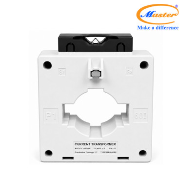 Biến Dòng Đo Lường MBH-60EX 1250/5A CL1.0 15VA Master - Loại Epoxy Vỏ Nhựa