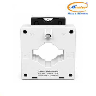 Biến Dòng Đo Lường MBH-60EX 800/5A CL1.0 10VA Master - Loại Epoxy Vỏ Nhựa