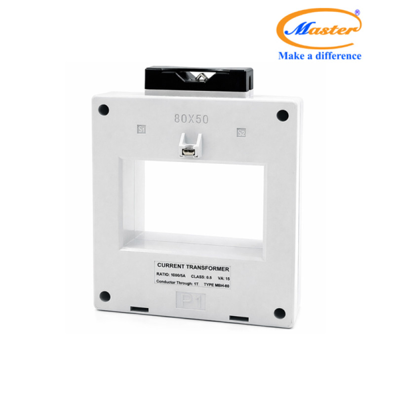 Biến dòng đo lường nhựa Master MBH-80II 1000/5A