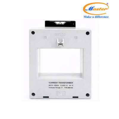 Biến Dòng Đo Lường Hộp Nhựa MBH-80 1250/5A CL0.5 15VA Master