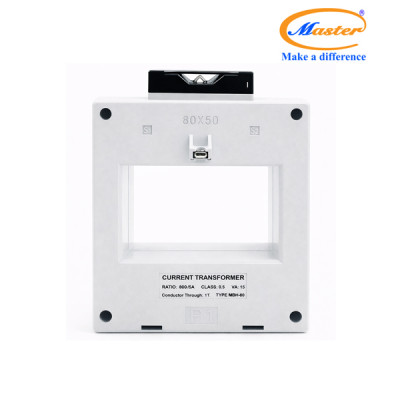 Biến Dòng Đo Lường Hộp Nhựa MBH-80 800/5A CL0.5 15VA Master