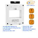 Biến Dòng Đo Lường MBH-80EX 1000/5A CL0.5 15VA Master - Loại Epoxy Vỏ Nhựa