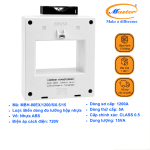 Biến Dòng Đo Lường MBH-80EX 1200/5A CL0.5 15VA Master - Loại Epoxy Vỏ Nhựa