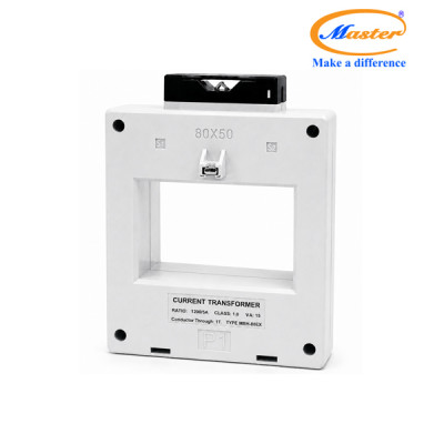 Biến Dòng Đo Lường MBH-80EX 1200/5A CL1.0 15VA Master - Loại Epoxy Vỏ Nhựa