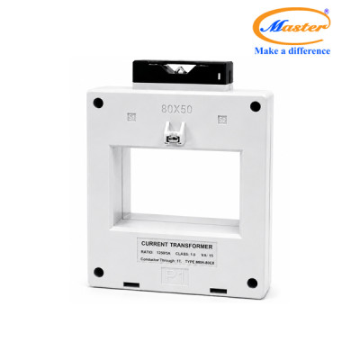 Biến Dòng Đo Lường MBH-80EX 1250/5A CL1.0 15VA Master - Loại Epoxy Vỏ Nhựa