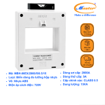 Biến Dòng Đo Lường MBH-80EX 2000/5A CL0.5 15VA Master - Loại Epoxy Vỏ Nhựa