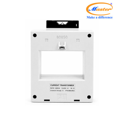 Biến Dòng Đo Lường MBH-80EX 2000/5A CL1.0 15VA Master - Loại Epoxy Vỏ Nhựa