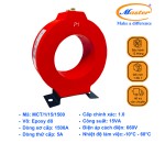 Biến Dòng Đo Lường MCT Đỏ 1500/5A CL1.0 15VA Master (Loại Tròn)