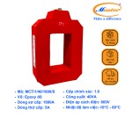 Biến Dòng Đo Lường MCT 1600/5A CL1.0 40VA Master - Đúc Epoxy Vuông Đỏ