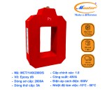 Biến Dòng Đo Lường MCT 2000/5A CL1.0 40VA Master - Đúc Epoxy Vuông Đỏ