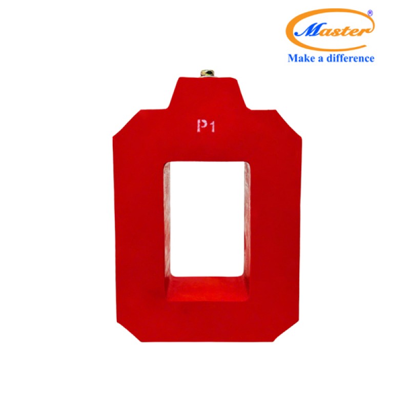 Biến Dòng Đo Lường MCT 1000/5A CL1.0 15VA Master - Đúc Epoxy Vuông Đỏ
