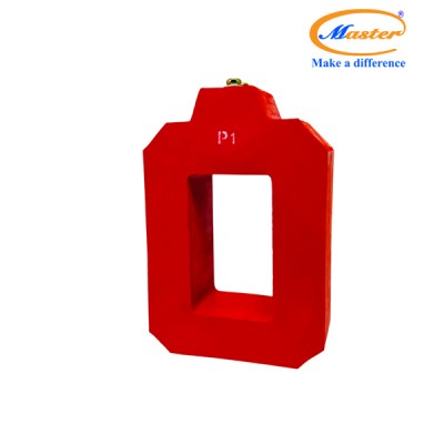 Biến Dòng Đo Lường MCT 1000/5A CL1.0 15VA Master - Đúc Epoxy Vuông Đỏ