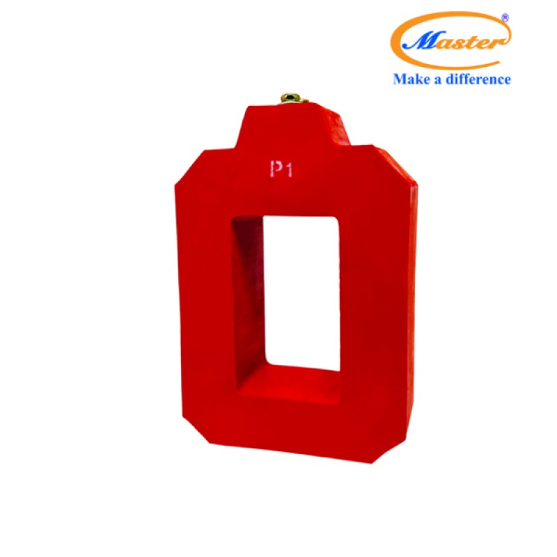 Biến Dòng Đo Lường MCT 1200/5A CL1.0 15VA Master - Đúc Epoxy Vuông Đỏ