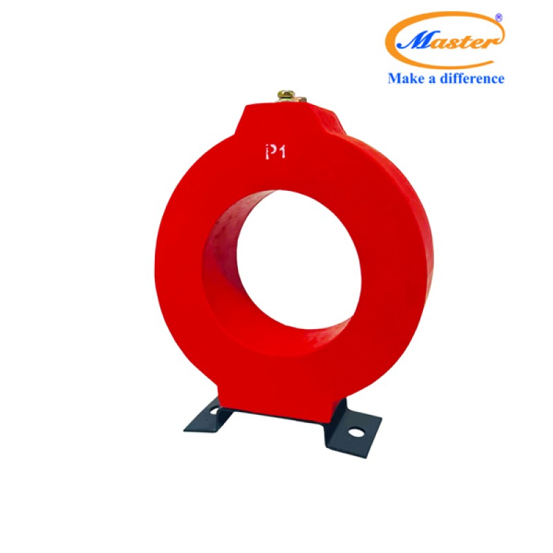 Biến Dòng Đo Lường MCT 1200/5A CL1.0 15VA Master - Đúc Epoxy Tròn Đỏ