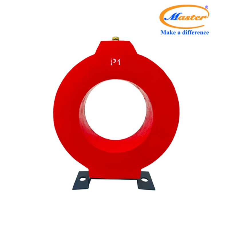 Biến Dòng Đo Lường MCT 1200/5A CL1.0 15VA Master - Đúc Epoxy Tròn Đỏ
